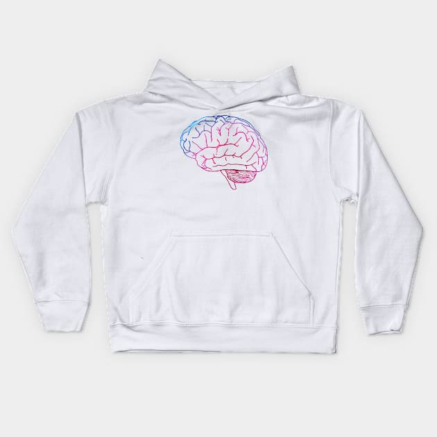 MY favourite BRAIN Kids Hoodie by labstud